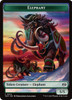 Tarkir: Dragonstorm - Elephant Token (Foil)