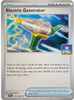 Scarlet & Violet (Base Set) 170/198 Electric Generator (TCG Gym Stamp Non-Holo)