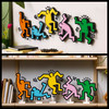 Art Keith Haring – Dancing Figures Decor Building Set for Adults 31216