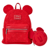 Disney: Mickey Mouse All-Over Print Plush Burnout Mini Backpack