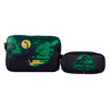 Jurassic World: Jungle Dinosaur Silhouette Sling Crossbody Bag with Coin Bag