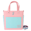 Barbie: Classic Terry Cloth Convertible Backpack & Tote Crossbody Bag