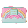 Minions: Fluffy Unicorn Rainbow Glitter Zip Around Wallet