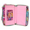 Minions: Fluffy Unicorn Rainbow Glitter Zip Around Wallet