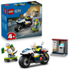 City Police Motorcycle Chase Set with Motorbike 60455