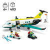 City Emergency Air Ambulance Airplane Set 60465