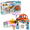 DUPLO Bluey Ice Cream Trip with Toddler Toy 10458