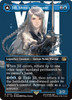 Jill, Shiva's Dominant // Shiva, Warden of Ice (Borderless Character) (Foil)