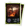 MTG Edge of Eternities 105ct Apex Deck Protector sleeves featuring Kavaron, Memorial World