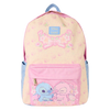 Disney: Stitch & Angel All-Over Print Nylon Full-Size Backpack