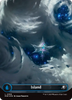 Island (#368) (Full Art Galaxy Foil)