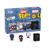 Bitty POP! Spider-Man: Miles Morales, Ghost-Spider & Spider-Man 2099 4-Pack