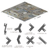 Modular Terrain: Sci-fi - Frontier Core Set