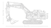 Technic Volvo EC500 Hybrid Excavator Set 42215