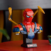 Marvel Iron Spider-Man Bust Collectible Adult Building Set 76326