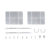 Action Base 7 (Clear) & Mobile Suit Gundam GQuuuuuuuX Sticker Set