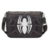 Marvel: Spider-Man Black & White Suit Quilted Messenger Crossbody Bag