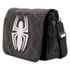 Marvel: Spider-Man Black & White Suit Quilted Messenger Crossbody Bag