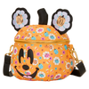 Disney: Mickey Mouse Floral Pumpkin Head Glow Figural Crossbody Bag