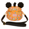 Disney: Mickey Mouse Floral Pumpkin Head Glow Figural Crossbody Bag