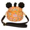 Disney: Mickey Mouse Floral Pumpkin Head Glow Figural Crossbody Bag