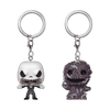 Pocket POP! Disney - The Nightmare Before Christmas: Jack Skellington & Oogie Boogie Keychain 2-Pack