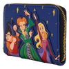 Disney: Hocus Pocus Sanderson Sisters Night Sky Zip Around Wallet
