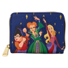 Disney: Hocus Pocus Sanderson Sisters Night Sky Zip Around Wallet