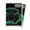 Pokémon Neon Kanto 105ct APEX Deck Protector Sleeves Venusaur