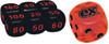 Team Rocket's ex Moltres Ultra Premium Collection Red w/ Black Die & Small Black w/ Red Dice (6)