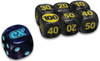 Phantasmal Flames Dark Blue w/ Blue Die & Small Black w/ Yellow Dice (6)