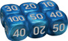 Mega Charizard X ex Ultra Premium Collection Small Blue w/ White Dice (6)