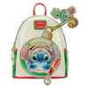 Disney: Stitch & Scrump Iridescent Holiday Ornament Mini Backpack