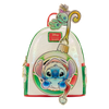 Disney: Stitch & Scrump Iridescent Holiday Ornament Mini Backpack