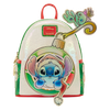 Disney: Stitch & Scrump Iridescent Holiday Ornament Mini Backpack