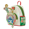 Disney: Stitch & Scrump Iridescent Holiday Ornament Mini Backpack