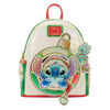 Disney: Stitch & Scrump Iridescent Holiday Ornament Mini Backpack