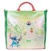 Disney: Lilo & Stitch Holiday Tote Pin Trader Crossbody Bag