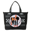 Disney: The Nightmare Before Christmas Jack Skellington Reversible Sequins Tote Crossbody Bag with Coin Bag