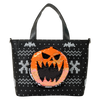 Disney: The Nightmare Before Christmas Jack Skellington Reversible Sequins Tote Crossbody Bag with Coin Bag