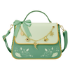 Disney: Peter Pan Tinker Bell Holiday Sequin Crossbody Bag with Charms