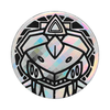 Black & Silver Crosshatch Genesect Coin