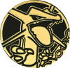Black & Gold Clear Rayquaza Oversized Coin