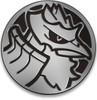 Black & Silver Clear Corviknight Oversized Coin
