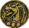 Black & Gold Pixel Charizard Oversized Coin