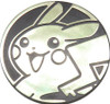 Black & Gold Clear Pikachu (Over Shoulder) Oversized Coin