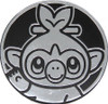 Black & Silver Clear Grookey Oversized Coin