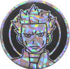 Black & Silver Shatter Cyrus Oversized Coin