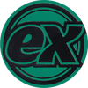 Black & Green Oversized ex Coin