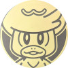 Black & Gold Oversized Quaxly Coin